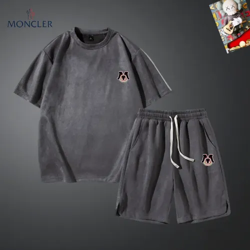 Moncler Tracksuits Short Sleeved For Men #1427451 $48.00 USD, Wholesale Replica Moncler Tracksuits