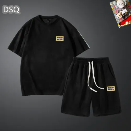 Dsquared Tracksuits Short Sleeved For Men #1427494 $48.00 USD, Wholesale Replica Dsquared Tracksuits