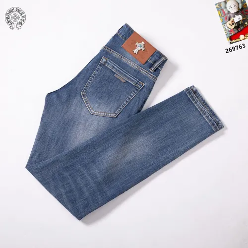 Replica Chrome Hearts Jeans For Men #1427498 $48.00 USD for Wholesale