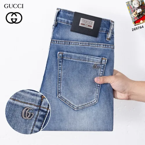 Replica Gucci Jeans For Men #1427501 $48.00 USD for Wholesale