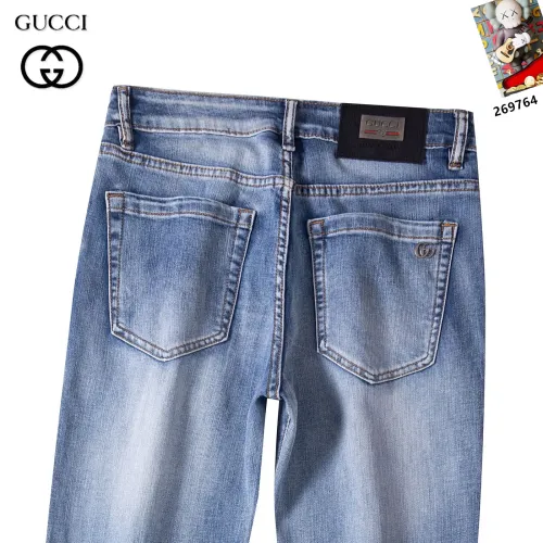 Replica Gucci Jeans For Men #1427501 $48.00 USD for Wholesale