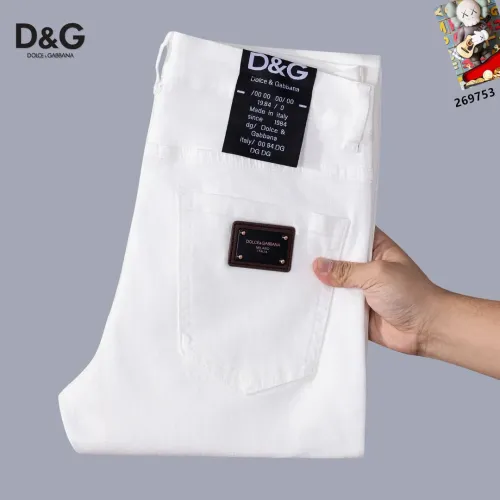 Replica Dolce & Gabbana D&G Jeans For Men #1427508 $48.00 USD for Wholesale