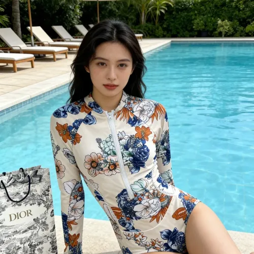 Replica Christian Dior Bathing Suits For Women #1427656 $40.00 USD for Wholesale