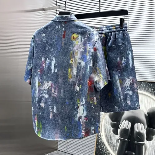 Replica Louis Vuitton LV Tracksuits Short Sleeved For Men #1427836 $68.00 USD for Wholesale