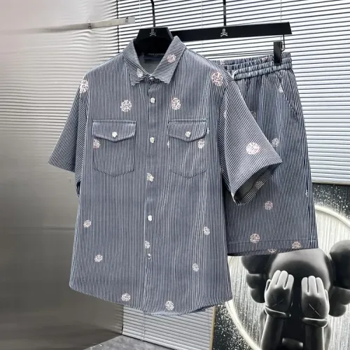 Louis Vuitton LV Tracksuits Short Sleeved For Men #1427837 $68.00 USD, Wholesale Replica Louis Vuitton LV Tracksuits