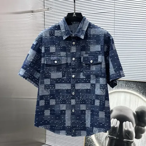 Replica Louis Vuitton LV Tracksuits Short Sleeved For Men #1427838 $68.00 USD for Wholesale