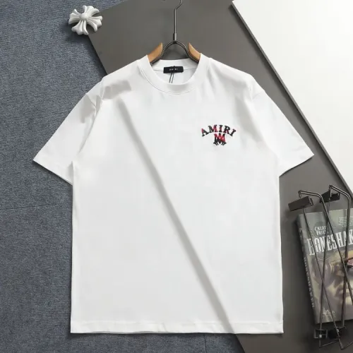 Replica Amiri T-Shirts Short Sleeved For Unisex #1427862 $45.00 USD for Wholesale
