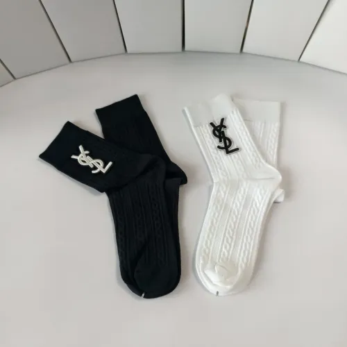 Yves Saint Laurent YSL Socks #1427938 $29.00 USD, Wholesale Replica Yves Saint Laurent YSL Socks