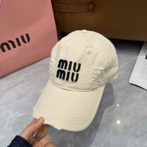 MIU MIU Caps #1428120 $27.00 USD, Wholesale Replica MIU MIU Caps