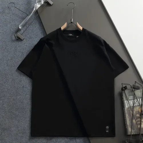 Fendi T-Shirts Short Sleeved For Unisex #1428137 $36.00 USD, Wholesale Replica Fendi T-Shirts