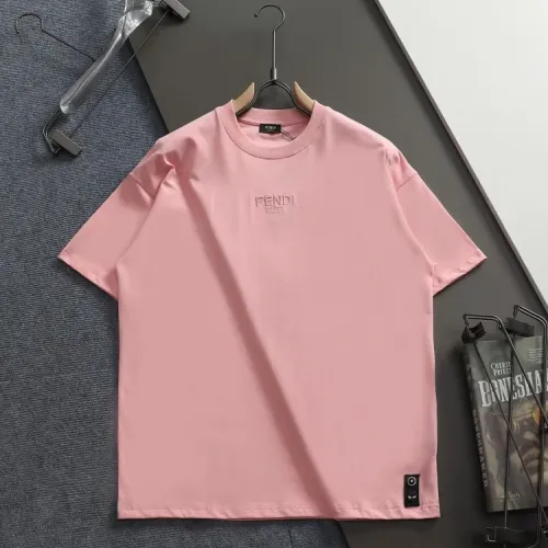 Fendi T-Shirts Short Sleeved For Unisex #1428139 $36.00 USD, Wholesale Replica Fendi T-Shirts