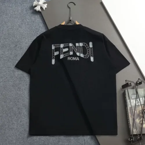 Replica Fendi T-Shirts Short Sleeved For Unisex #1428144 $41.00 USD for Wholesale