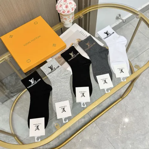 Replica Louis Vuitton LV Socks #1428149 $25.00 USD for Wholesale