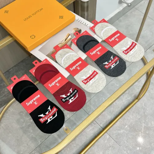 Replica Louis Vuitton LV Socks #1428158 $25.00 USD for Wholesale