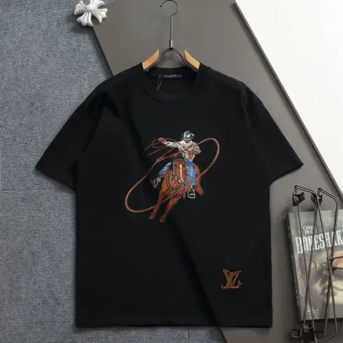 Louis Vuitton LV T-Shirts Short Sleeved For Unisex #1428175 $36.00 USD, Wholesale Replica Louis Vuitton LV T-Shirts