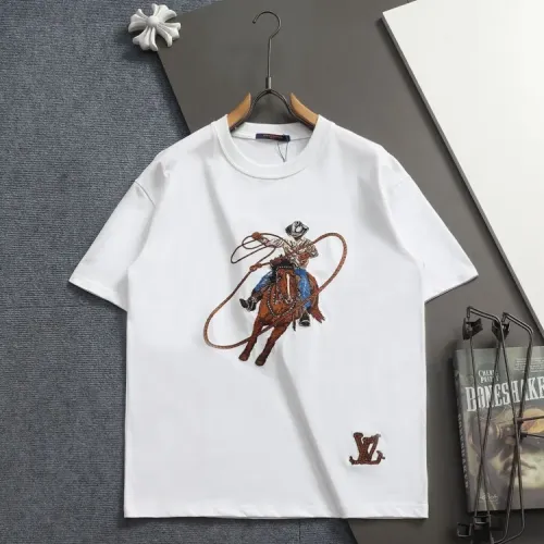 Louis Vuitton LV T-Shirts Short Sleeved For Unisex #1428176 $36.00 USD, Wholesale Replica Louis Vuitton LV T-Shirts
