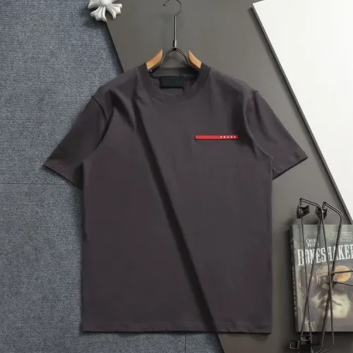 Prada T-Shirts Short Sleeved For Unisex #1428272 $36.00 USD, Wholesale Replica Prada T-Shirts