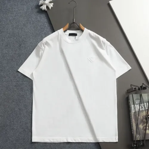 Prada T-Shirts Short Sleeved For Unisex #1428275 $42.00 USD, Wholesale Replica Prada T-Shirts