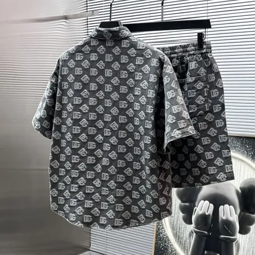 Replica Dolce & Gabbana D&G Tracksuits Short Sleeved For Men #1428339 $68.00 USD for Wholesale