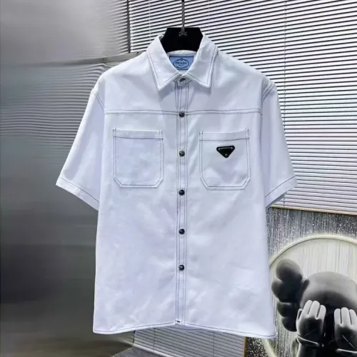 Replica Prada Tracksuits Short Sleeved For Men #1428344 $68.00 USD for Wholesale