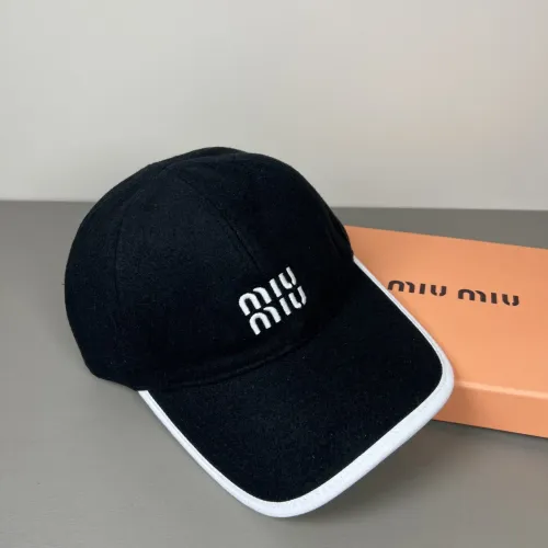 MIU MIU Caps #1428437 $27.00 USD, Wholesale Replica MIU MIU Caps