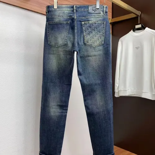 Replica Christian Dior Jeans For Men #1428582 $48.00 USD for Wholesale
