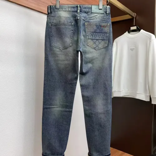 Replica Gucci Jeans For Men #1428583 $48.00 USD for Wholesale
