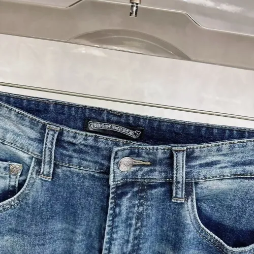 Replica Chrome Hearts Jeans For Men #1428586 $48.00 USD for Wholesale
