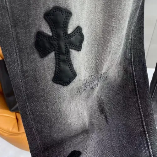 Replica Chrome Hearts Jeans For Men #1428595 $52.00 USD for Wholesale