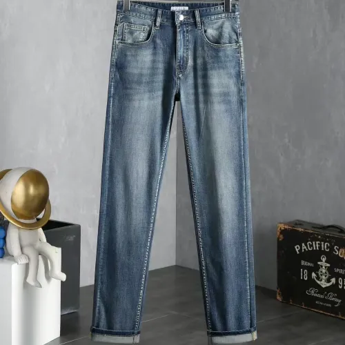 Replica Christian Dior Jeans For Men #1428603 $45.00 USD for Wholesale
