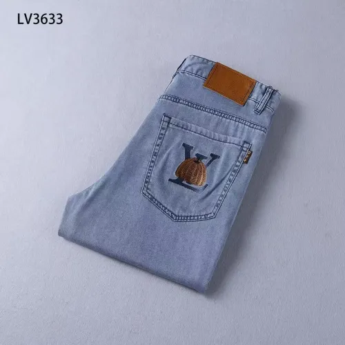 Louis Vuitton LV Jeans For Men #1428607 $45.00 USD, Wholesale Replica Louis Vuitton LV Jeans