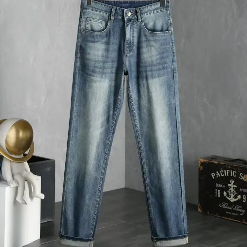 Replica Louis Vuitton LV Jeans For Men #1428608 $45.00 USD for Wholesale