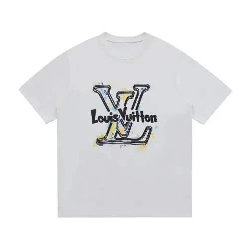 Louis Vuitton LV T-Shirts Short Sleeved For Unisex #1428620 $39.00 USD, Wholesale Replica Louis Vuitton LV T-Shirts