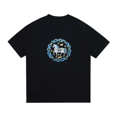 Hermes T-Shirts Short Sleeved For Unisex #1428622 $39.00 USD, Wholesale Replica Hermes T-Shirts