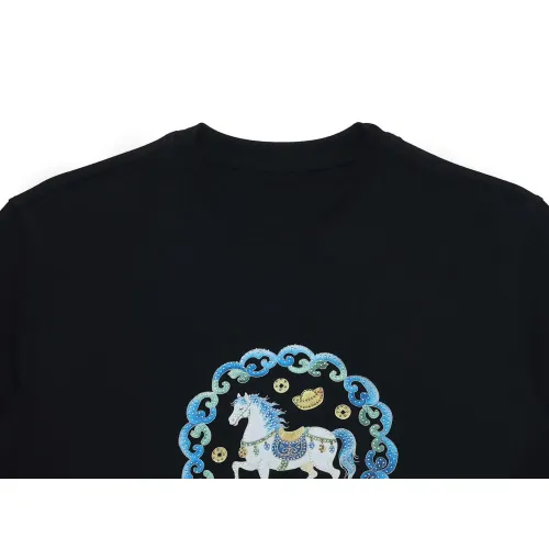 Replica Hermes T-Shirts Short Sleeved For Unisex #1428622 $39.00 USD for Wholesale