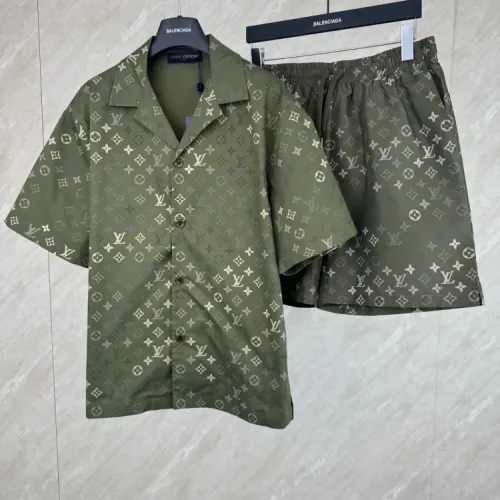 Louis Vuitton LV Tracksuits Short Sleeved For Unisex #1428636 $125.00 USD, Wholesale Replica Louis Vuitton LV Tracksuits