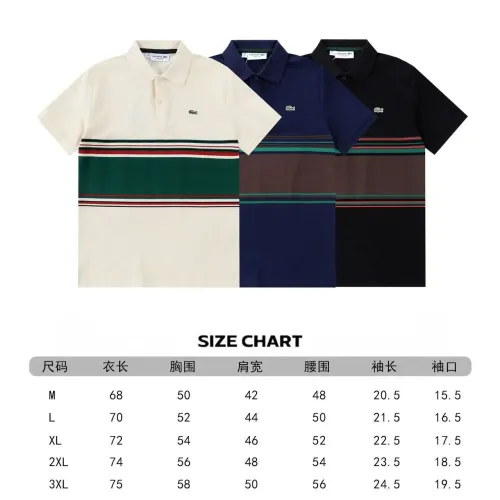 Replica Lacoste T-Shirts Short Sleeved For Men #1428713 $40.00 USD for Wholesale