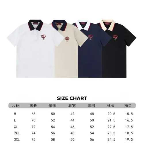 Replica Gucci T-Shirts Short Sleeved For Men #1428721 $39.00 USD for Wholesale