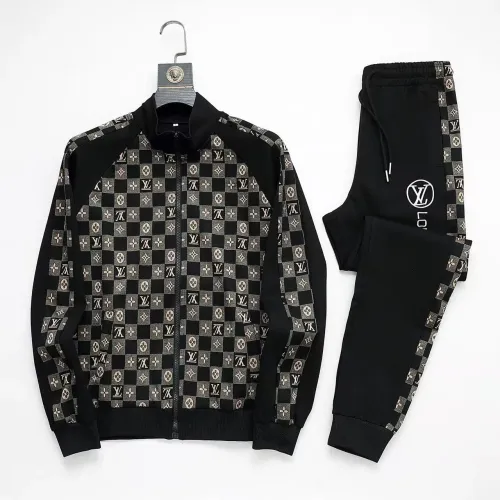 Louis Vuitton LV Tracksuits Long Sleeved For Men #1428748 $92.00 USD, Wholesale Replica Louis Vuitton LV Tracksuits