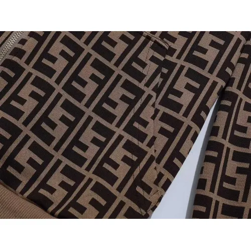 Replica Fendi Tracksuits Long Sleeved For Men #1428760 $92.00 USD for Wholesale