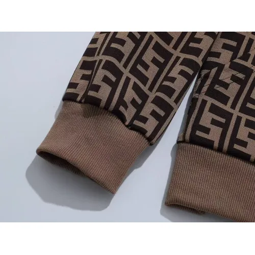 Replica Fendi Tracksuits Long Sleeved For Men #1428760 $92.00 USD for Wholesale