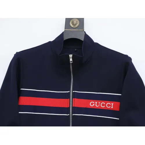 Replica Gucci Tracksuits Long Sleeved For Men #1428765 $92.00 USD for Wholesale
