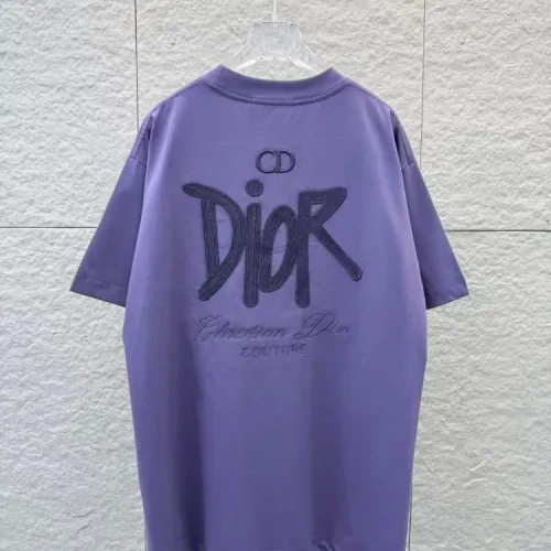 Christian Dior T-Shirts Short Sleeved For Unisex #1428791 $40.00 USD, Wholesale Replica Christian Dior T-Shirts