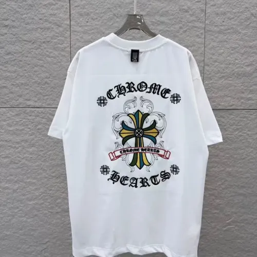 Chrome Hearts T-Shirts Short Sleeved For Unisex #1428807 $40.00 USD, Wholesale Replica Chrome Hearts T-Shirts