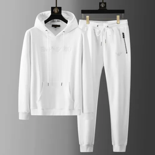 Armani Tracksuits Long Sleeved For Men #1428825 $85.00 USD, Wholesale Replica Armani Tracksuits