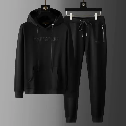 Armani Tracksuits Long Sleeved For Men #1428827 $85.00 USD, Wholesale Replica Armani Tracksuits