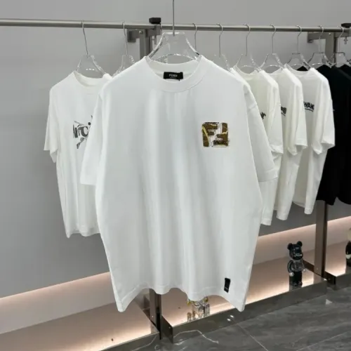 Fendi T-Shirts Short Sleeved For Unisex #1428829 $41.00 USD, Wholesale Replica Fendi T-Shirts