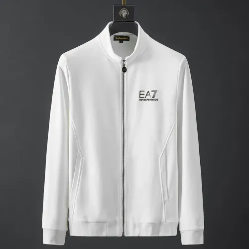 Replica Armani Tracksuits Long Sleeved For Men #1428839 $85.00 USD for Wholesale