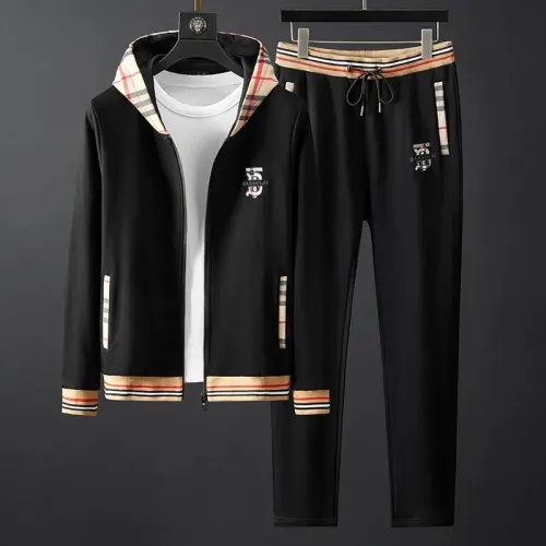 Burberry Tracksuits Long Sleeved For Men #1428844 $85.00 USD, Wholesale Replica Burberry Tracksuits