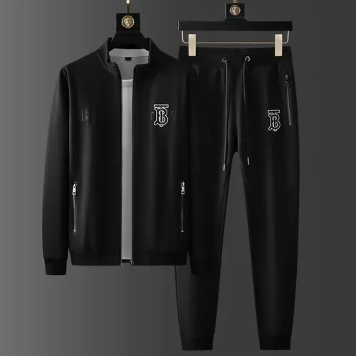 Burberry Tracksuits Long Sleeved For Men #1428865 $85.00 USD, Wholesale Replica Burberry Tracksuits